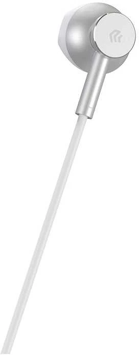 Devia laidinės ausinės Smart M2 Digital Metal USB-C sidabro spalvos