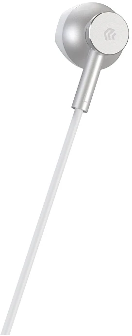 Devia laidinės ausinės Smart M2 Digital Metal USB-C sidabrinės
