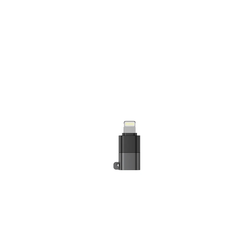 Devia mikrofonas išmaniesiems telefonams Lite 1 USB-C 2in1 juodas