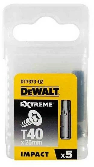DEWALT KOŃCÓWKA T40x25 /5szt.