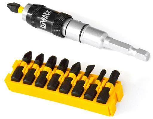 Dewalt Rinkinys sukimo antgalių 10elem. IMPACT TORISON, UCHWYT PRZEGUBOWY