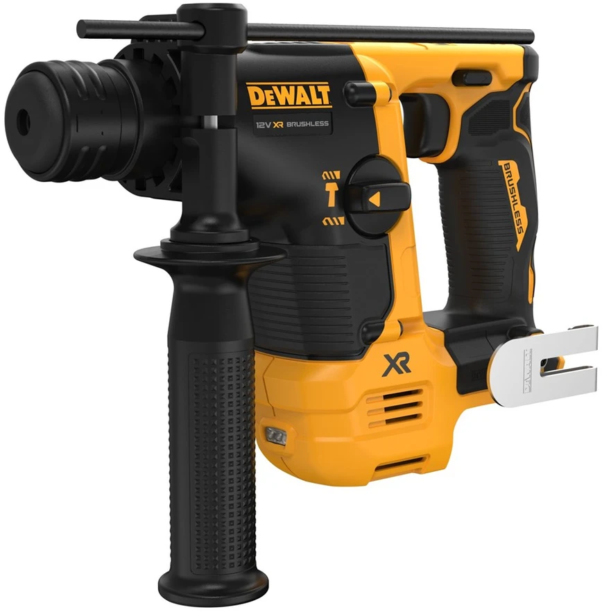 DEWALT DCH072NT-XJ - 12V SDS-PLUS XR BE ŠEPELIŲ Perforatorius 14MM 1.1J - BE Akumuliatoriaus
