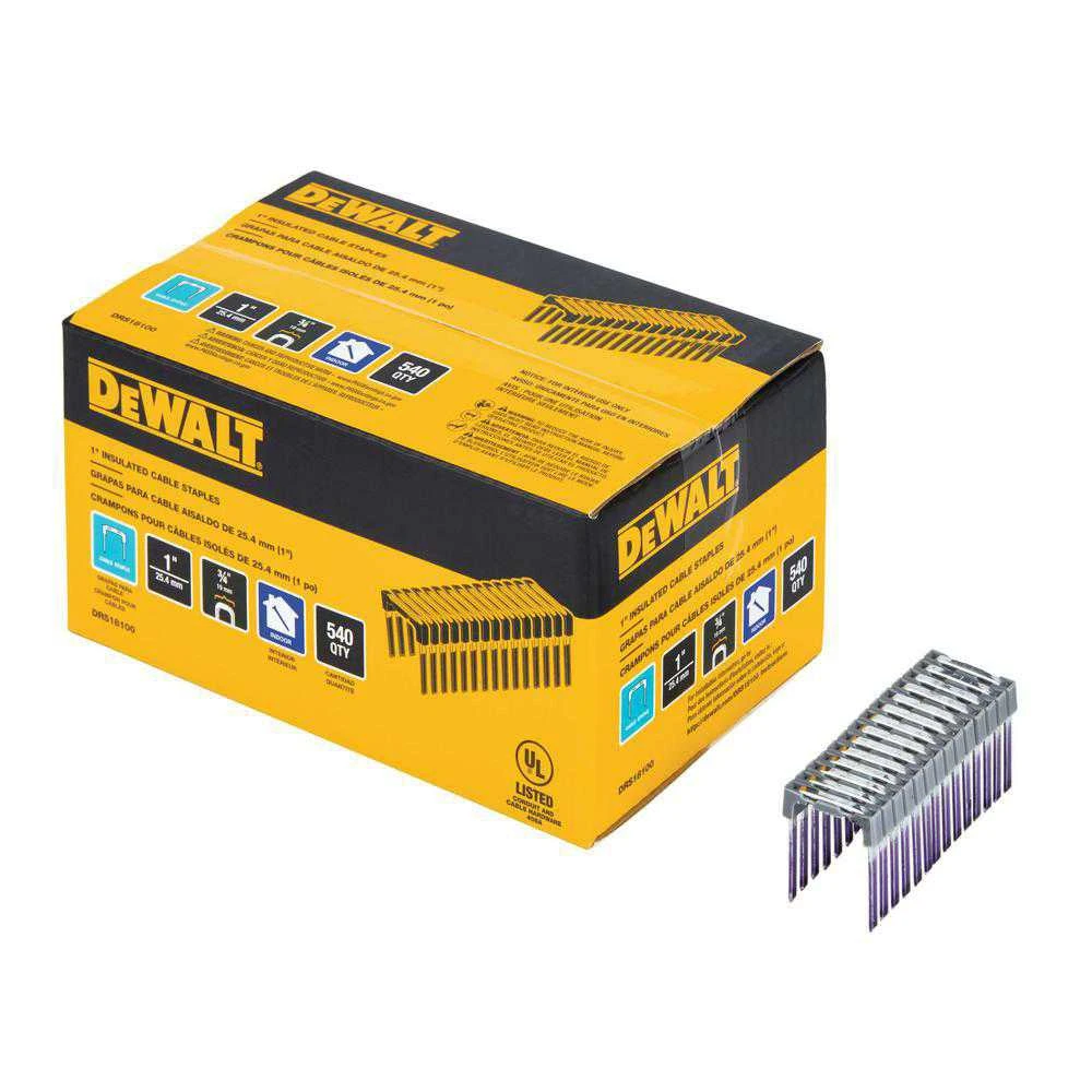 Kabės DeWalt DRS18100-XJ; 25x19 mm; 540 vnt.