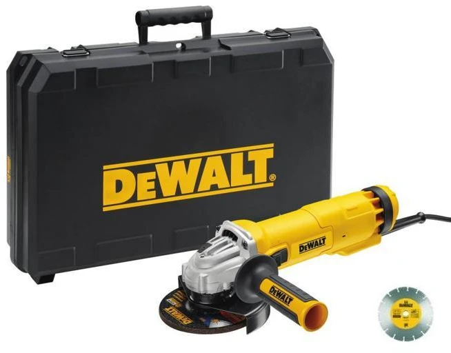 Kampinis šlifuoklis DEWALT DWE4217KD-QS 1200W, 125mm