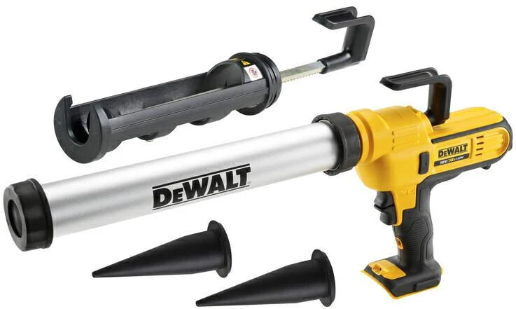 DEWALT KLIJŲ PISTOLETAS 18V DCE581NK 300-310ml + 600ml LAGAMINAS