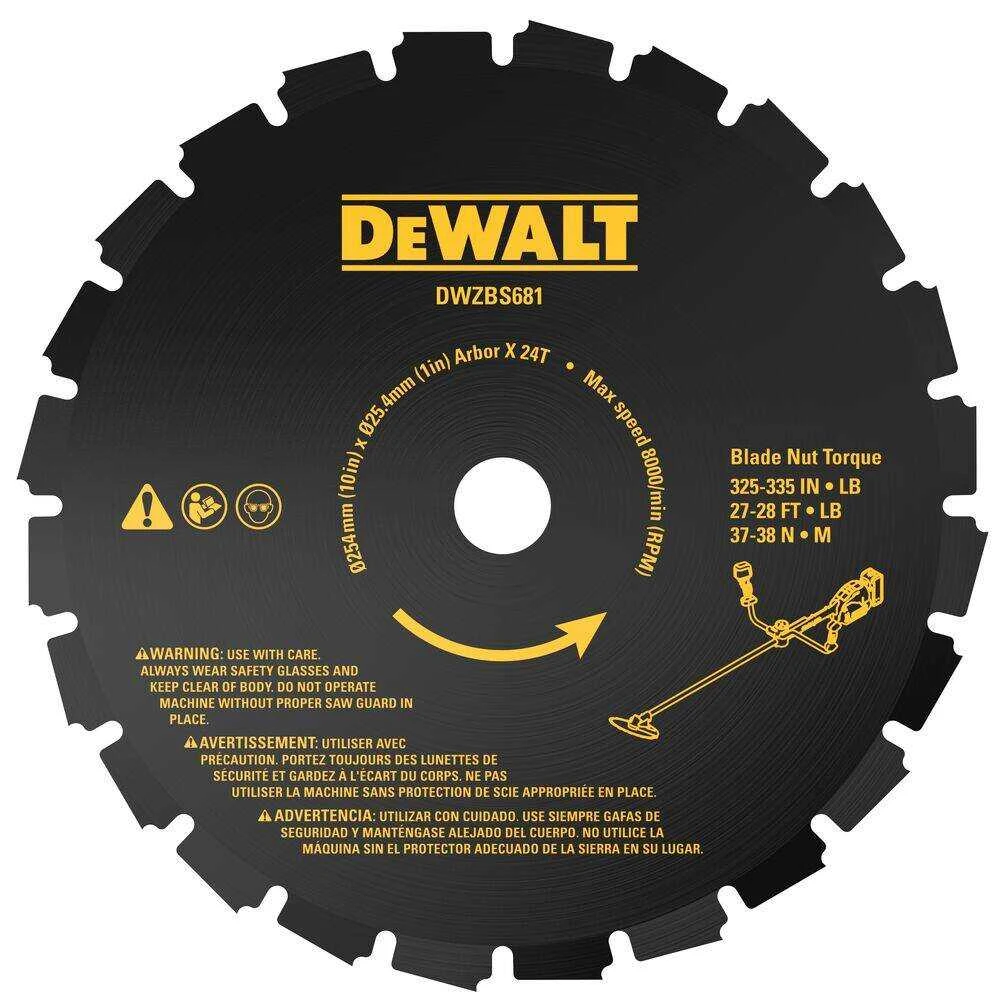 DEWALT PJOVIMO DISKAS 24z KRŪMAPJOVEI 54V