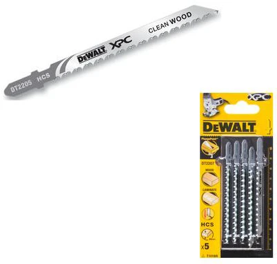 Brzeszczot DEWALT JIGSAW Mėlynas 100x2,5mm T101B XPC MEDIENA/PVC /5 vnt.