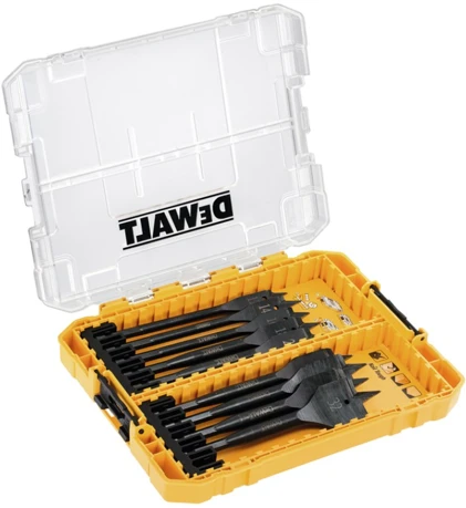 Grąžtas Plunksninių grąžtų komplektas medienai DeWalt DT70751-QZ; 12-32 mm; 9 vnt.