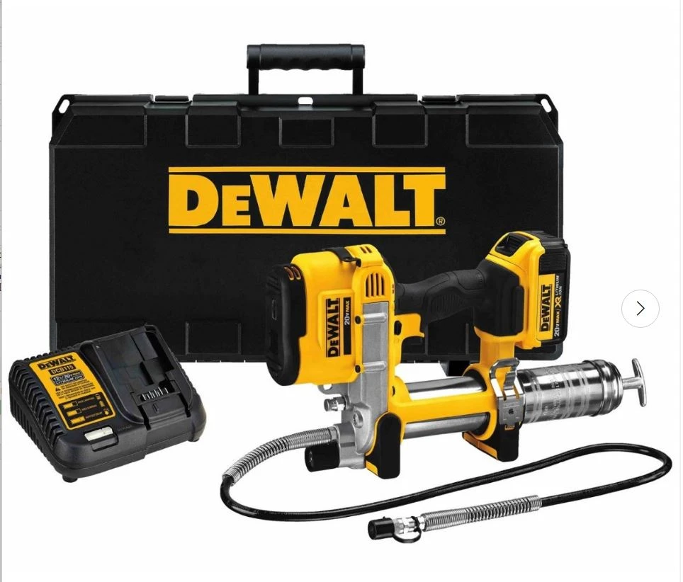 DEWALT TEPALINĖ 18V DCGG581P1G 2-PAVARŲ 1×5,0Ah GNF KREPŠYS