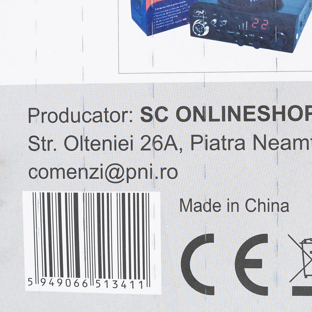 Dėžė 20 vienetų CB antenų PNI ML100, ilgis 100 cm, 26-30MHz, 250W, 125mm magnetas pridedamas