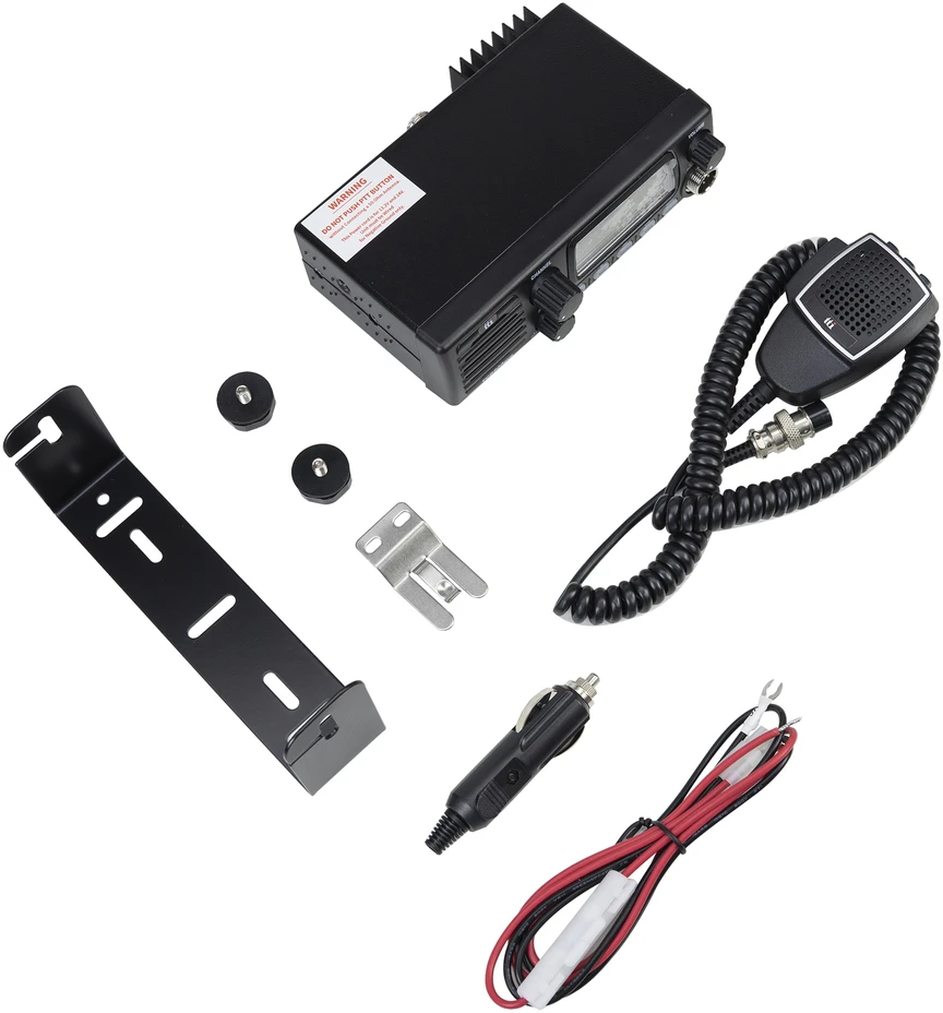 Dėžutė su 10 vienetų CB radijo stotelių TTi TCB-900 EVO, DSS, SQ, „Dual Watch“, mikrofono stiprinimas, 12V-24V, „Bluetooth“ rakto jungtis