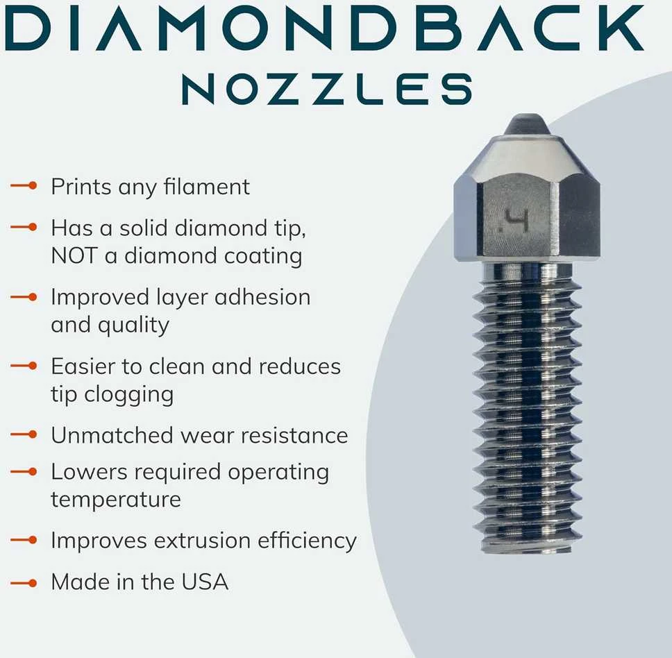 DiamondBack K1 Compatible Nozzle