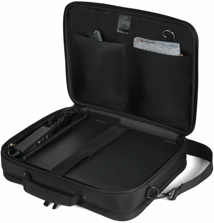 Nešiojamo Kompiuterio Dėklas - DICOTA D32029-RPET 14.1" Juodas atsparus vandeniui