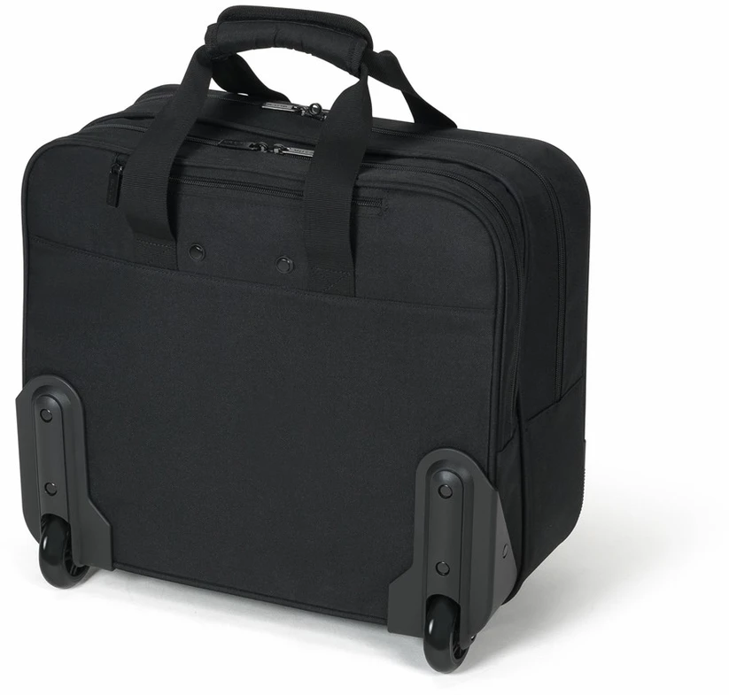 DICOTA Nešiojamas kompiuteris Roller Top Traveller Eco BASE 13 -16 40,6 cm (16″) Krepšys su ratukais Juoda