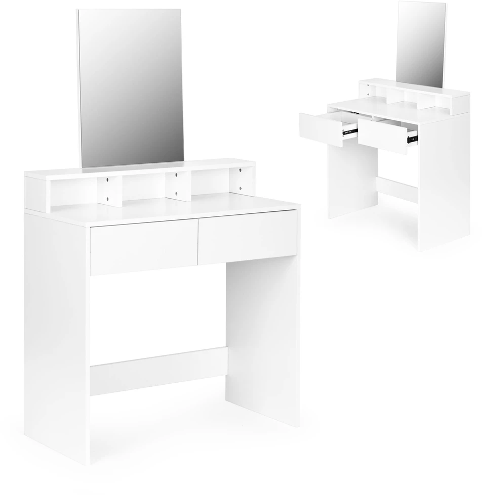 Modernhome Kosmetinis staliukas Modern Home PWJJDT0070, baltas