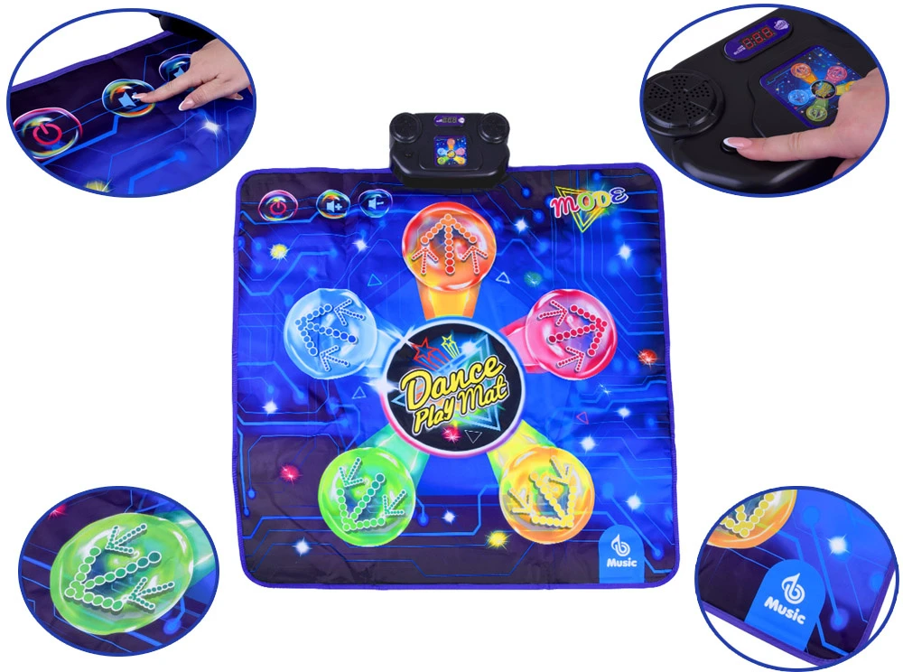 Large Musical Dance Mat for Kids – Movement, Fun & Exercise ZA6138