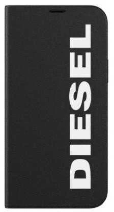 Diesel Booklet Dėklas Core Apple iPhone 12 12 Pro juoda-baltos spalvos juodos spalvos-baltos spalvos 42486
