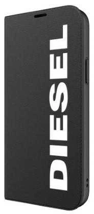 Diesel Booklet Dėklas Core Apple iPhone 12 12 Pro juoda-baltos spalvos juodos spalvos-baltos spalvos 42486