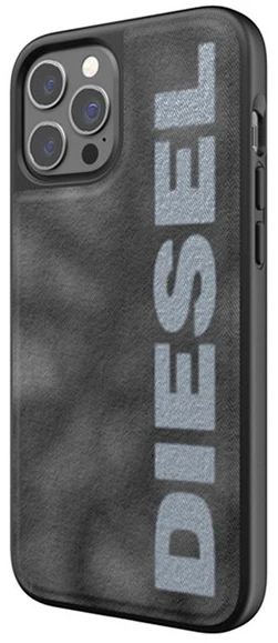 Diesel Moulded Dėklas Bleached DenimApple iPhone 12 12 Pro szaro-baltos spalvos pilkas-baltos spalvos 44297