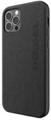 Nillkin Diesel Moulded Case Premium Leather Wrap Apple iPhone 12 Pro Max dėklas telefonui juodos spalvos 42517