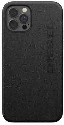 Nillkin Diesel Moulded Case Premium Leather Wrap Apple iPhone 12 Pro Max dėklas telefonui juodos spalvos 42517