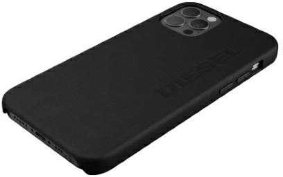 Nillkin Diesel Moulded Case Premium Leather Wrap Apple iPhone 12 Pro Max dėklas telefonui juodos spalvos 42517