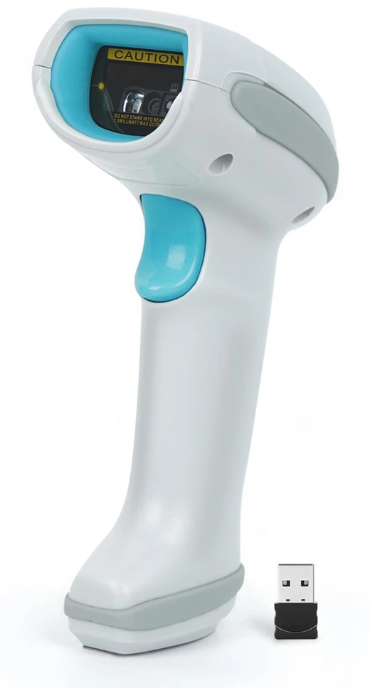 Digitus Advanced Barcode Scanner, Bluetooth, 1D/2D Rankinis brūkšninių kodų skaitytuvas 1D/2D CMOS Balta, Benzino spalva