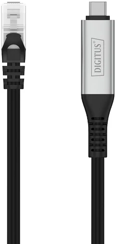 Digitus AK-300601-150-S tinklo kabelis Juoda 15 m Cat6a S/FTP (S-STP) Turas