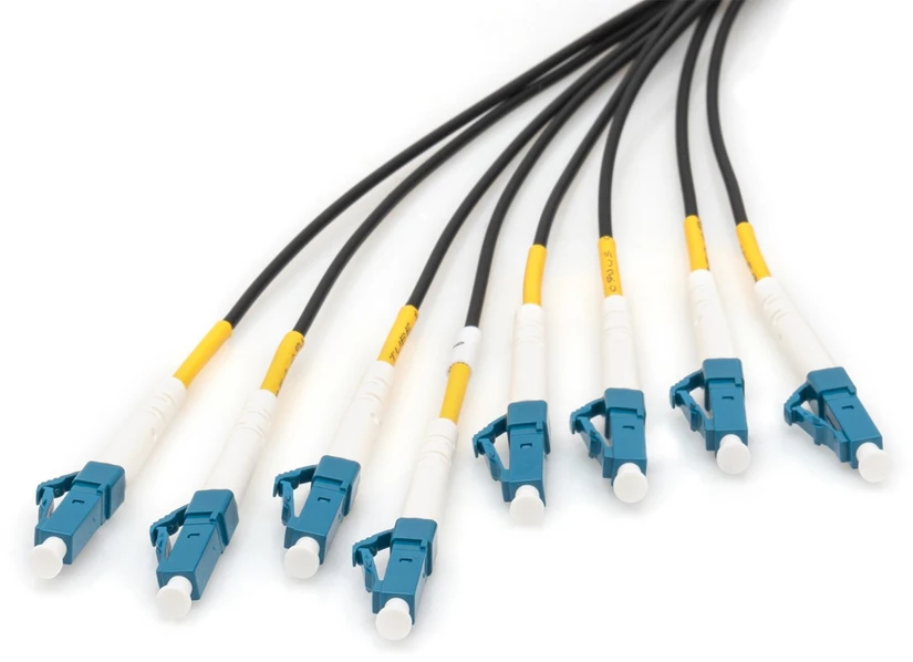 Digitus DK-2A338U100BK-BBB „InfiniBand“ arba pluoštinis optinis kabelis 100 m LC U-DQ(ZN) BH Juoda