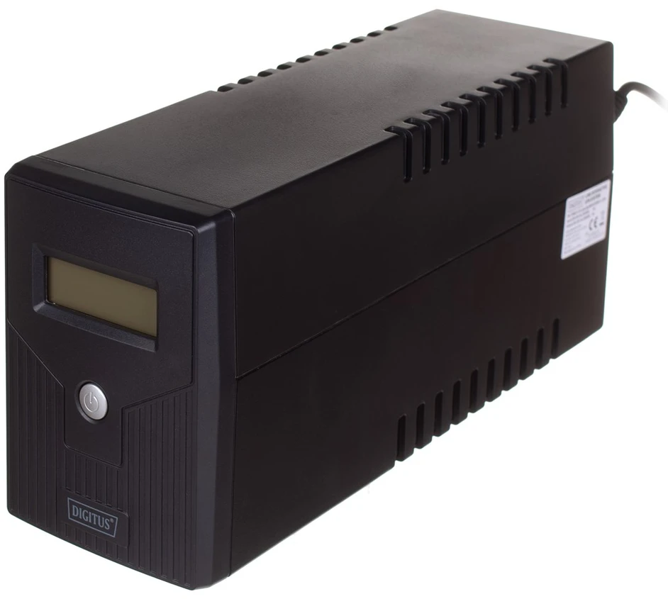 Digitus DN-170063-LCD-B nepertraukiamo maitinimo resursai (UPS) „Line-Interactive“ 0,6 kVA 360 W