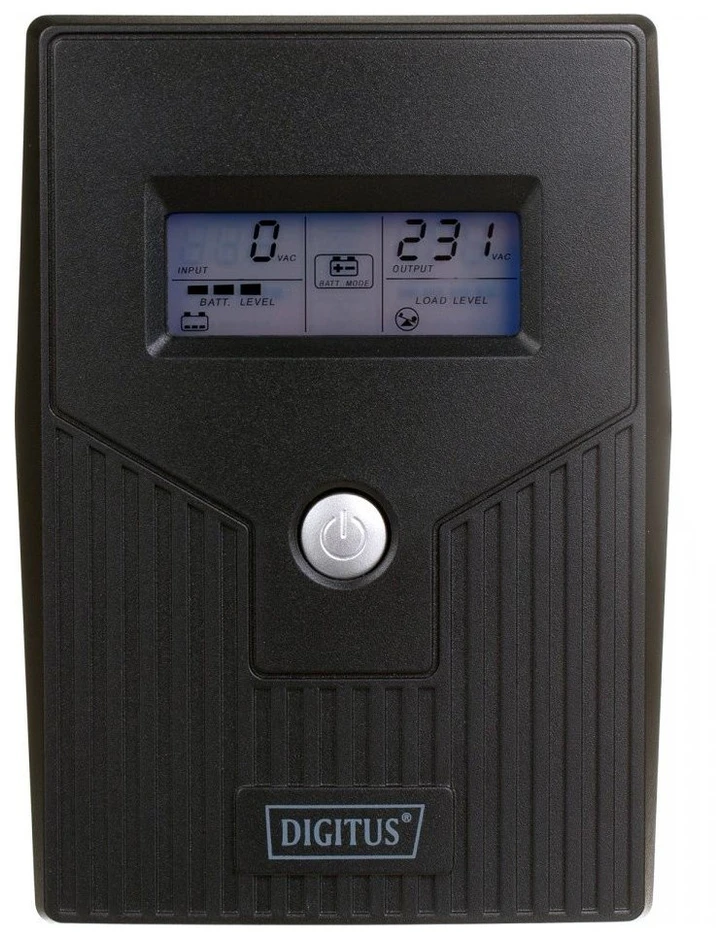 Assmann Electronic DIGITUS DN-170064-LCD DIGITUS UPS Line-Ineractive LCD 800VA/480W 1x12V/9Ah AVR 2xSCH. USB RJ11