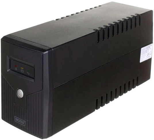 DIGITUS UPS Line-Ineractive LCD 800VA/480W 1x12V/9Ah AVR 2xSCH. USB RJ11