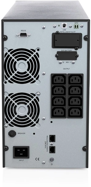 Digitus DN-170131 nepertraukiamo maitinimo resursai (UPS) Dviguba konversija (prisijungus) 2 kVA 2000 W 8 AC išvestis(ys / čių)