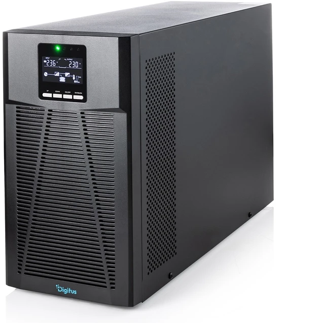 Digitus DN-170131 nepertraukiamo maitinimo resursai (UPS) Dviguba konversija (prisijungus) 2 kVA 2000 W 8 AC išvestis(ys / čių)