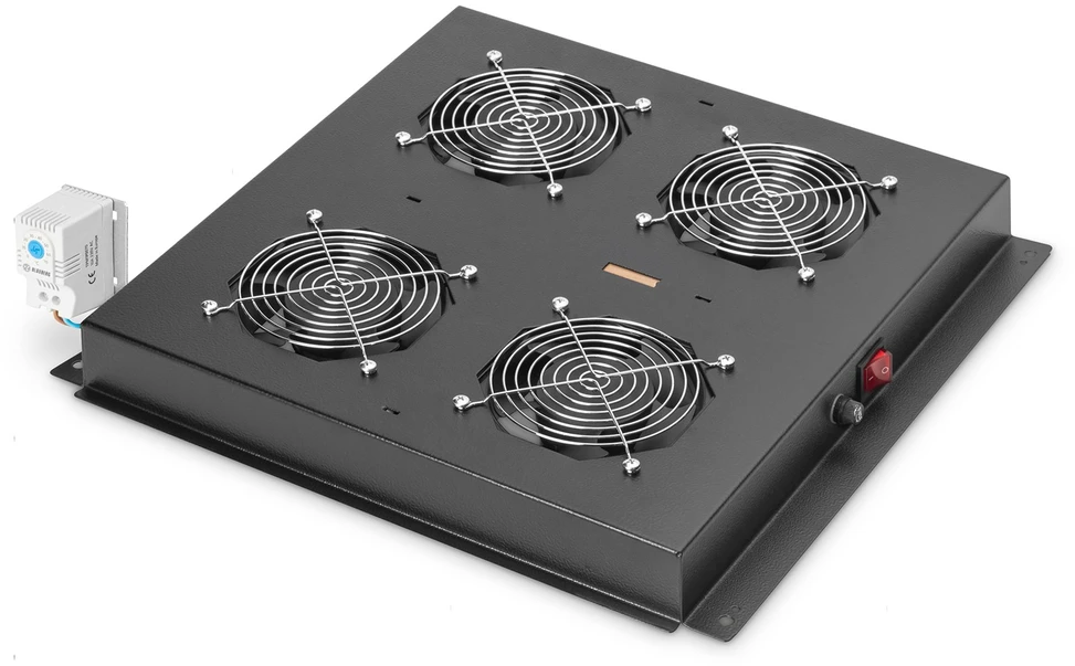 Digitus DN-19 FAN-4-B-N stovo aušinimo įranga