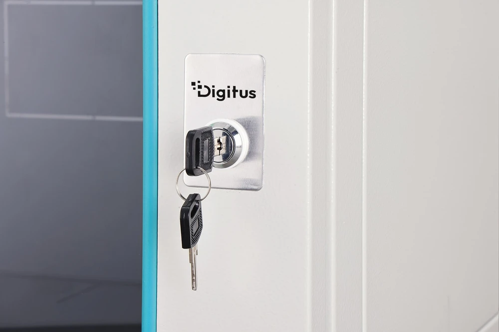 Digitus DN-37100 lentyna 7U Sieninis stovas Šviesiai Žalia