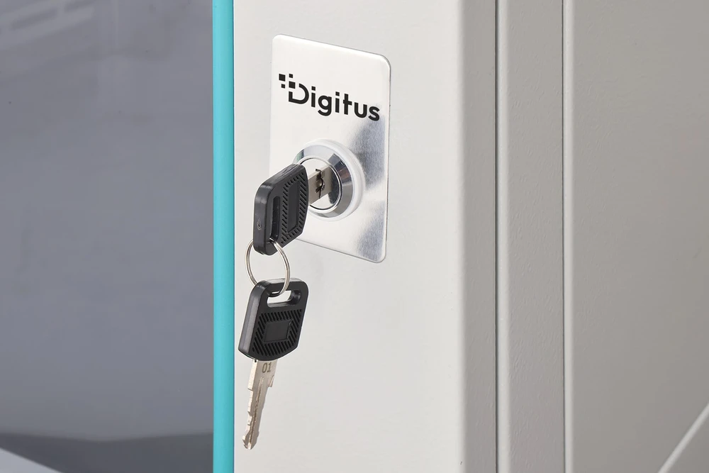 Digitus DN-37102 lentyna 7U Sieninis stovas Šviesiai Žalia