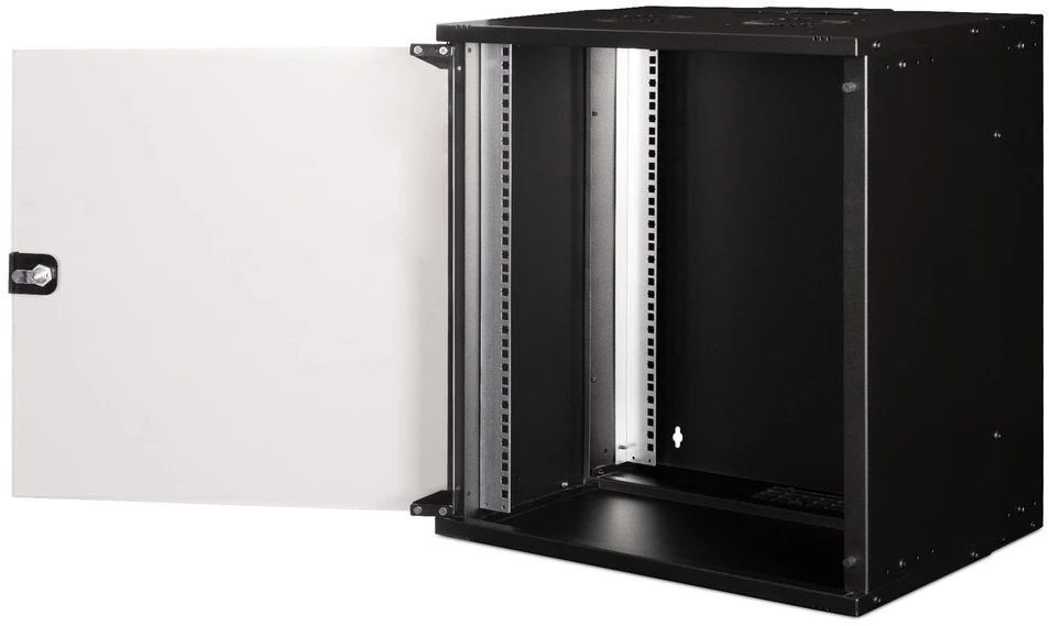 Assmann Electronic DIGITUS 19 colių 12U sieninė montuojama spintelė SOHO PRO 595 x 540 x 400mm juodas