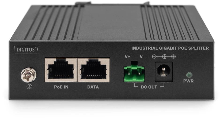 Digitus Skaitmenas | Gigabit Ethernet PoE skirstytuvas, pramoninis, 60 W