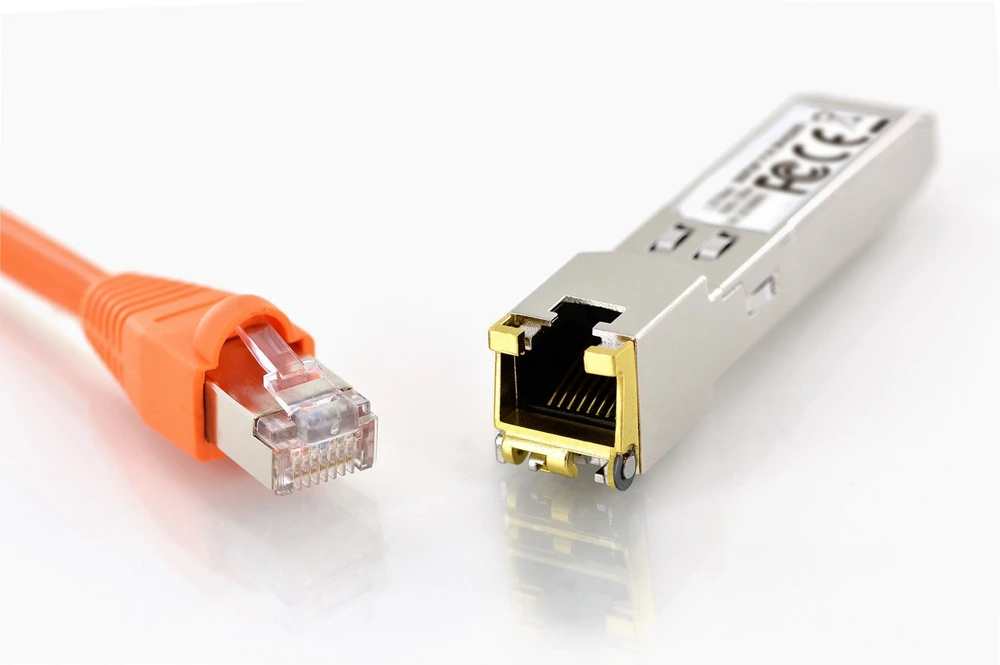 Šakotuvas Digitus DN-81005-01 tinklo siųstuvų-imtuvų modulis Varis 1250 Mbit/ai SFP
