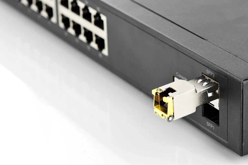 Digitus DN-81210 tinklo siųstuvų-imtuvų modulis Varis 10000 Mbit/ai SFP