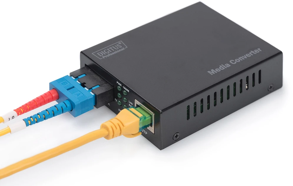 DIGITUS Gigabit Ethernet Media Converter, Multimode | Digitus