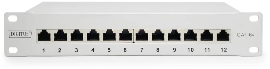 Digitus DN-91612S-EA-G komutacinė panelė 1U