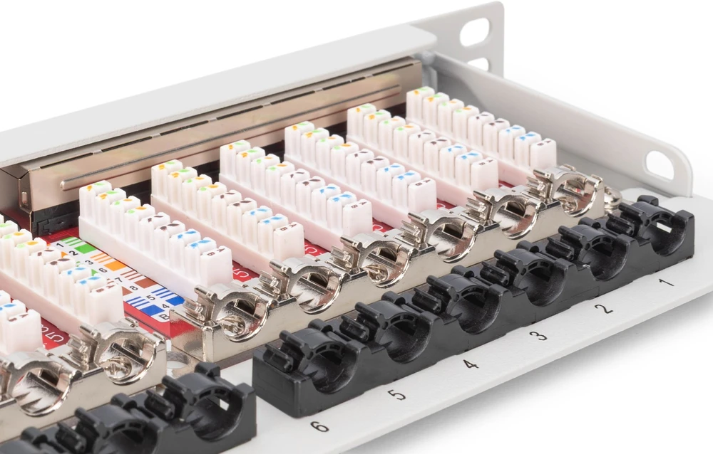 Digitus DN-91624S-SL-EA-G komutacinė panelė 0.5U