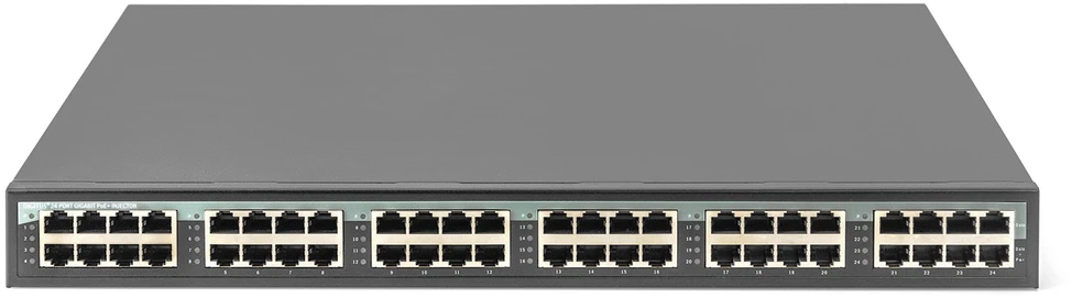 Šakotuvas „Digitus“ | 24 prievadų 10G Ethernet PoE+ injektorius, 802.3at, 370 W | DN-95117