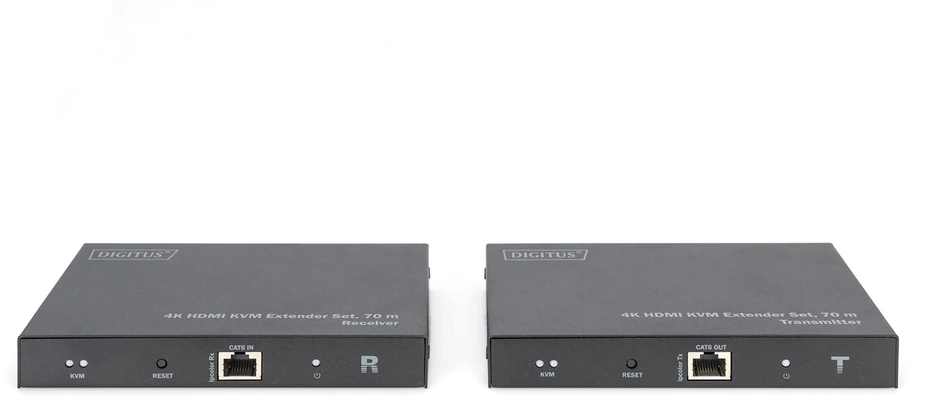 Assmann Electronic DIGITUS HDMI 2.0 HDMI KVM plėstuvo rinkinys 70m USB 1.1 jutiklinio skydelio palaikymas