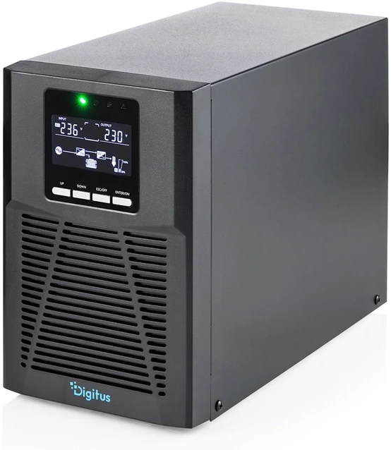Digitus OnLine Tower UPS Module, 1000VA/1000W nepertraukiamo maitinimo resursai (UPS)
