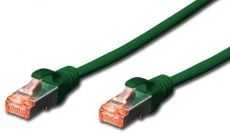 Mėlyna DIGITUS SFTP LAN cable, patch 6 cat, 1.0m, mėlynas, 2xRJ45, DK-1644-010/B