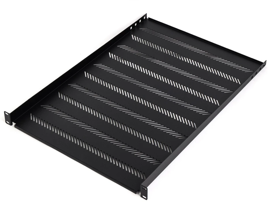 Assmann Electronic DIGITUS TN-19-550-1U-BK DIGITUS Lentynėlė fiksuotam montavimui 483mm 19 RACK 1U 550cm juodas