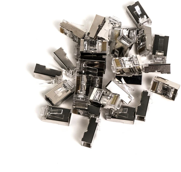 Digitus X-ML-6F-EZ laido jungtis RJ45 Pilka, Permatomas